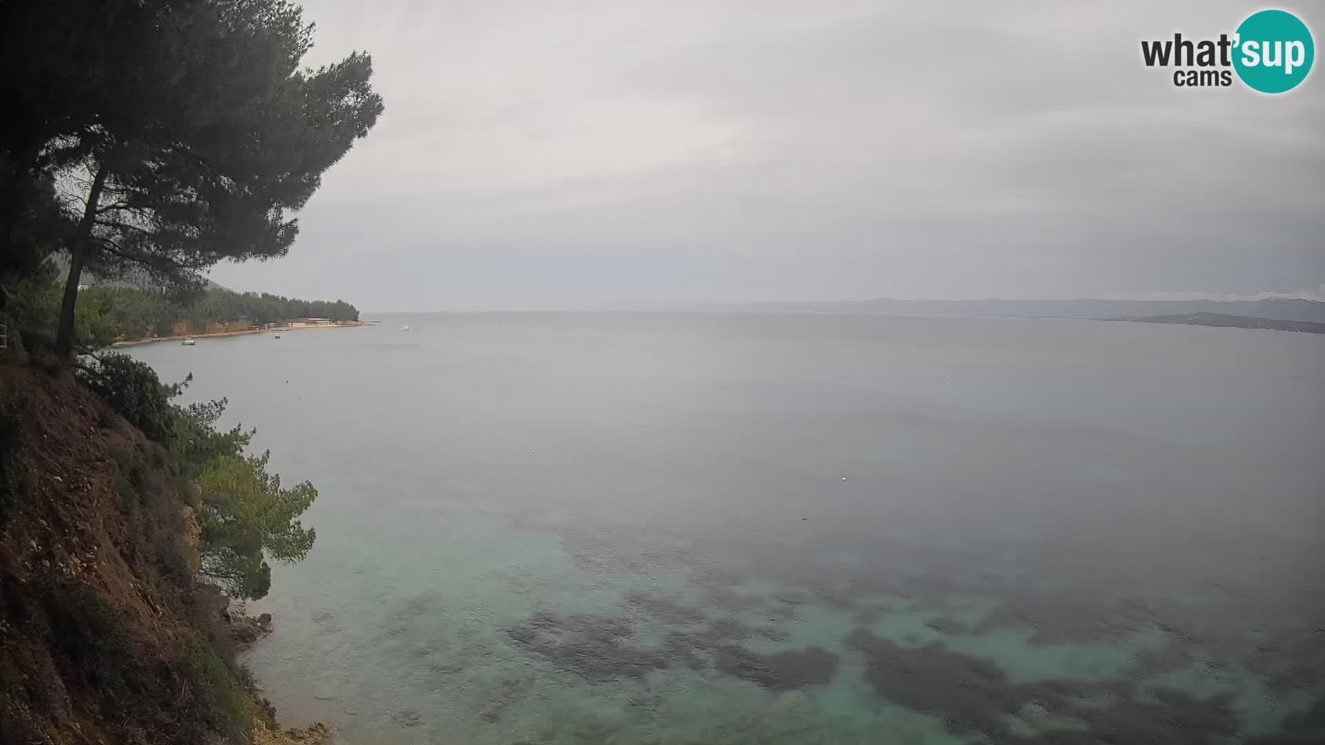 Webcam Playa Potočine Bol – Vista en vivo de Borak Beach, Isla de Brač