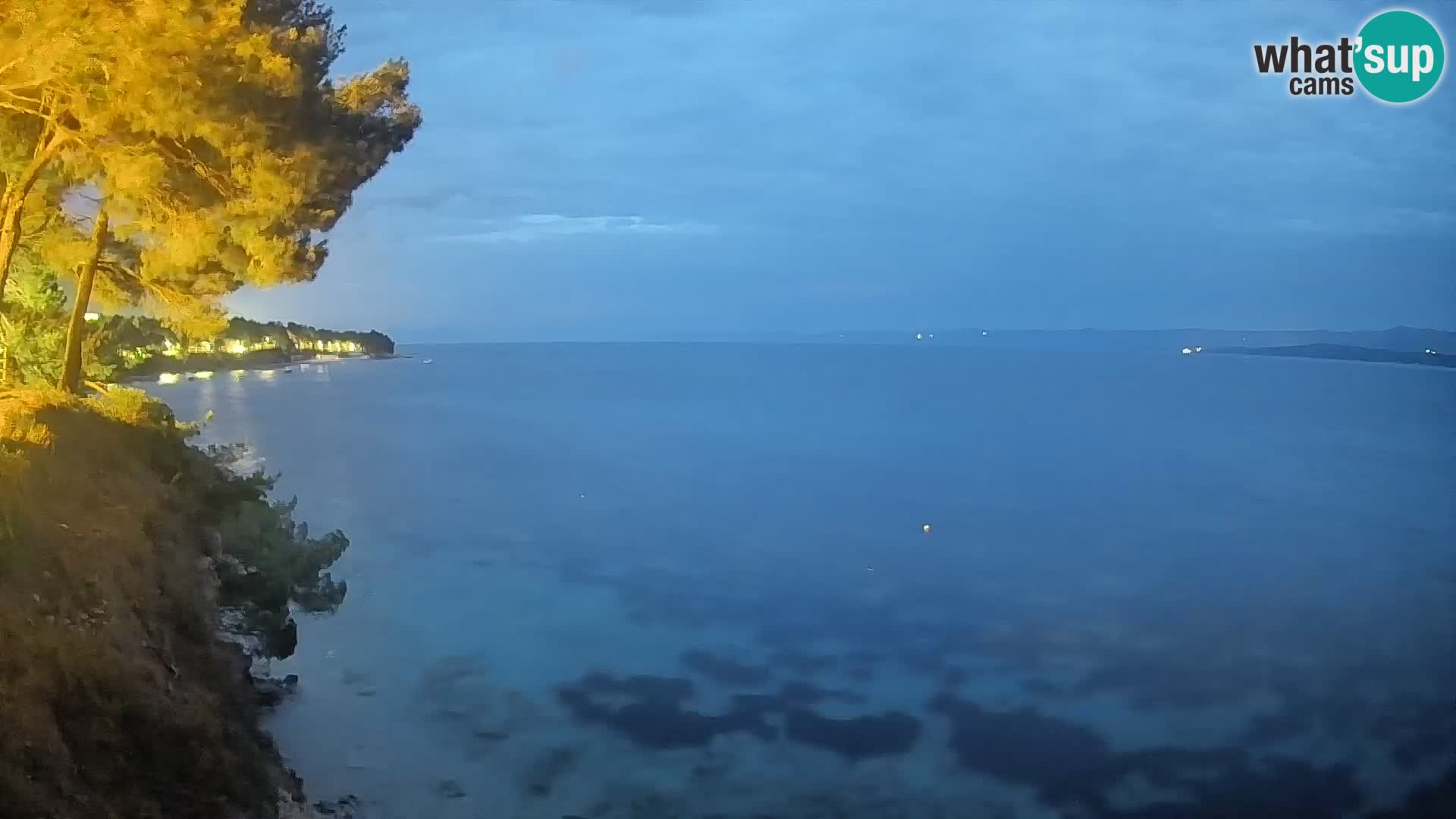 Webcam Potočine Beach Bol – Live View of Borak Beach, Brač Island