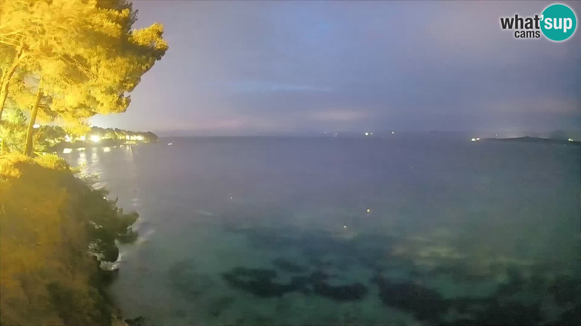 Webcam Strand Potočine Bol – Liveblick auf Borak Beach, Insel Brač