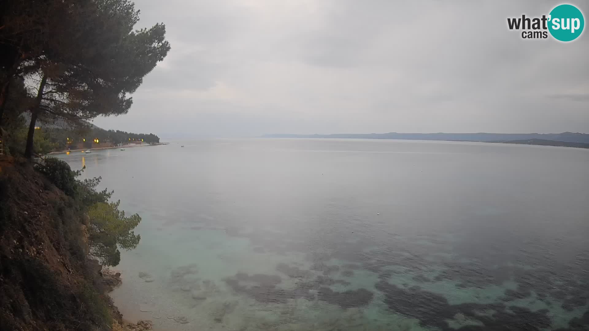 Webcam Potočine Beach Bol – Live View of Borak Beach, Brač Island