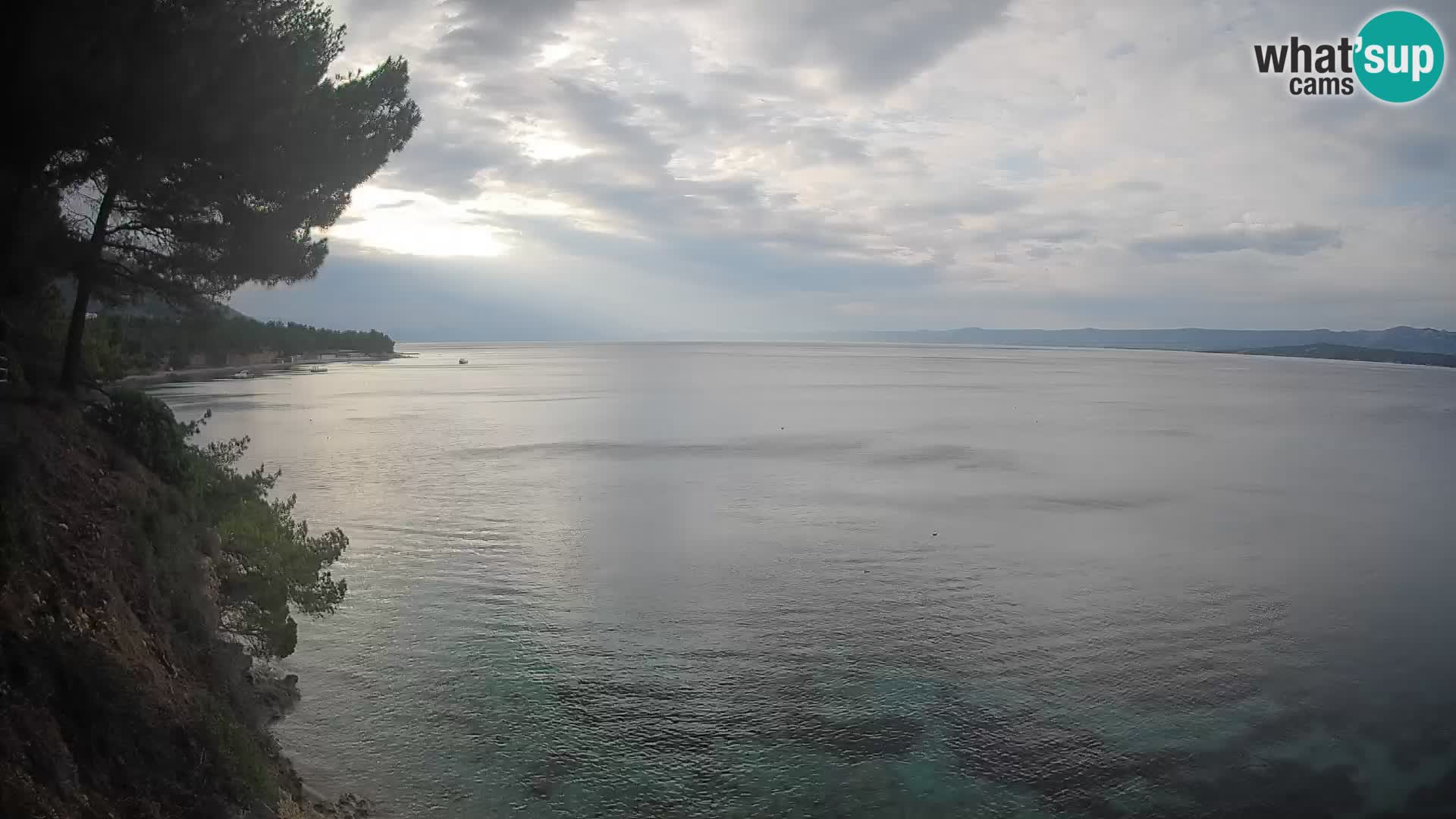 Webcam plage Potočine Bol – Vue en direct sur Borak Beach, île de Brač