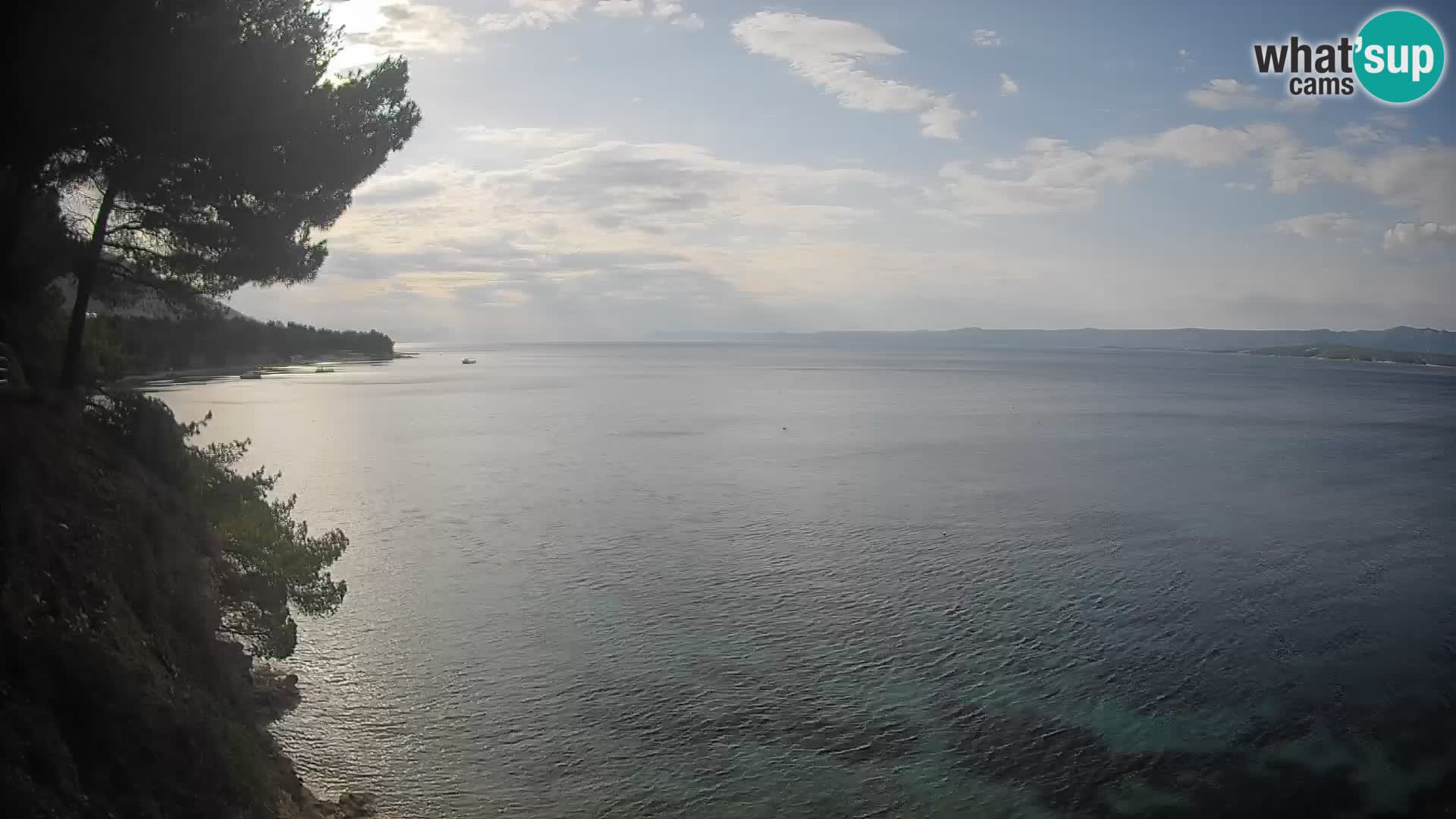 Webcam Potočine Beach Bol – Live View of Borak Beach, Brač Island