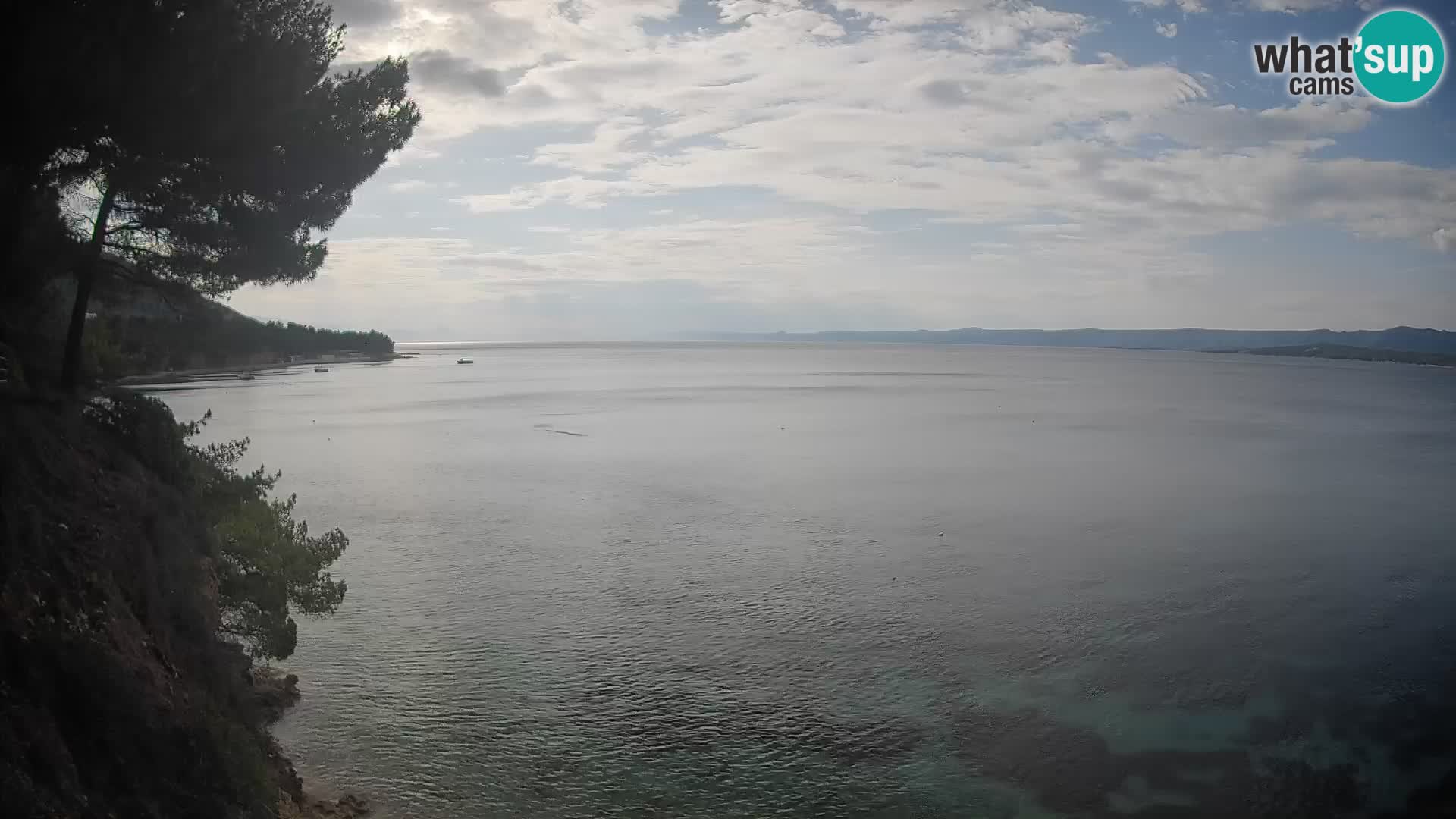 Webcam Potočine Beach Bol – Live View of Borak Beach, Brač Island
