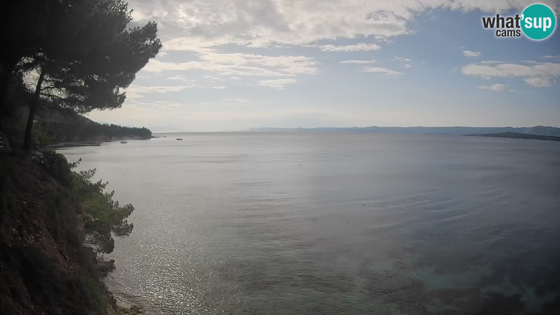 Webcam plage Potočine Bol – Vue en direct sur Borak Beach, île de Brač