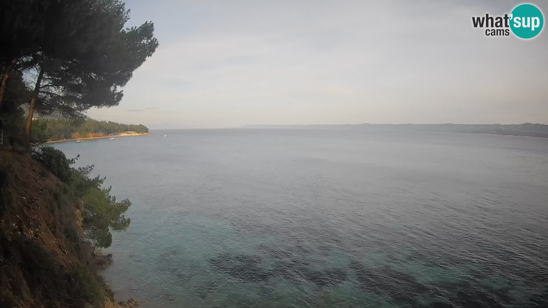Webcam Strand Potočine Bol – Liveblick auf Borak Beach, Insel Brač