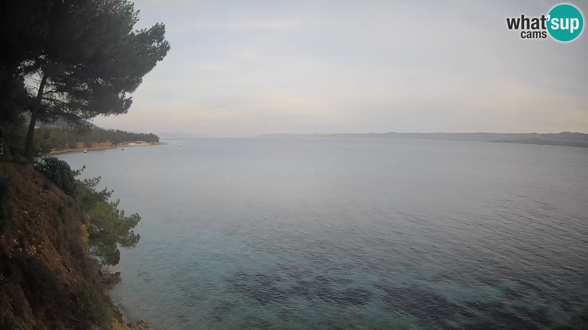 Webcam Strand Potočine Bol – Liveblick auf Borak Beach, Insel Brač