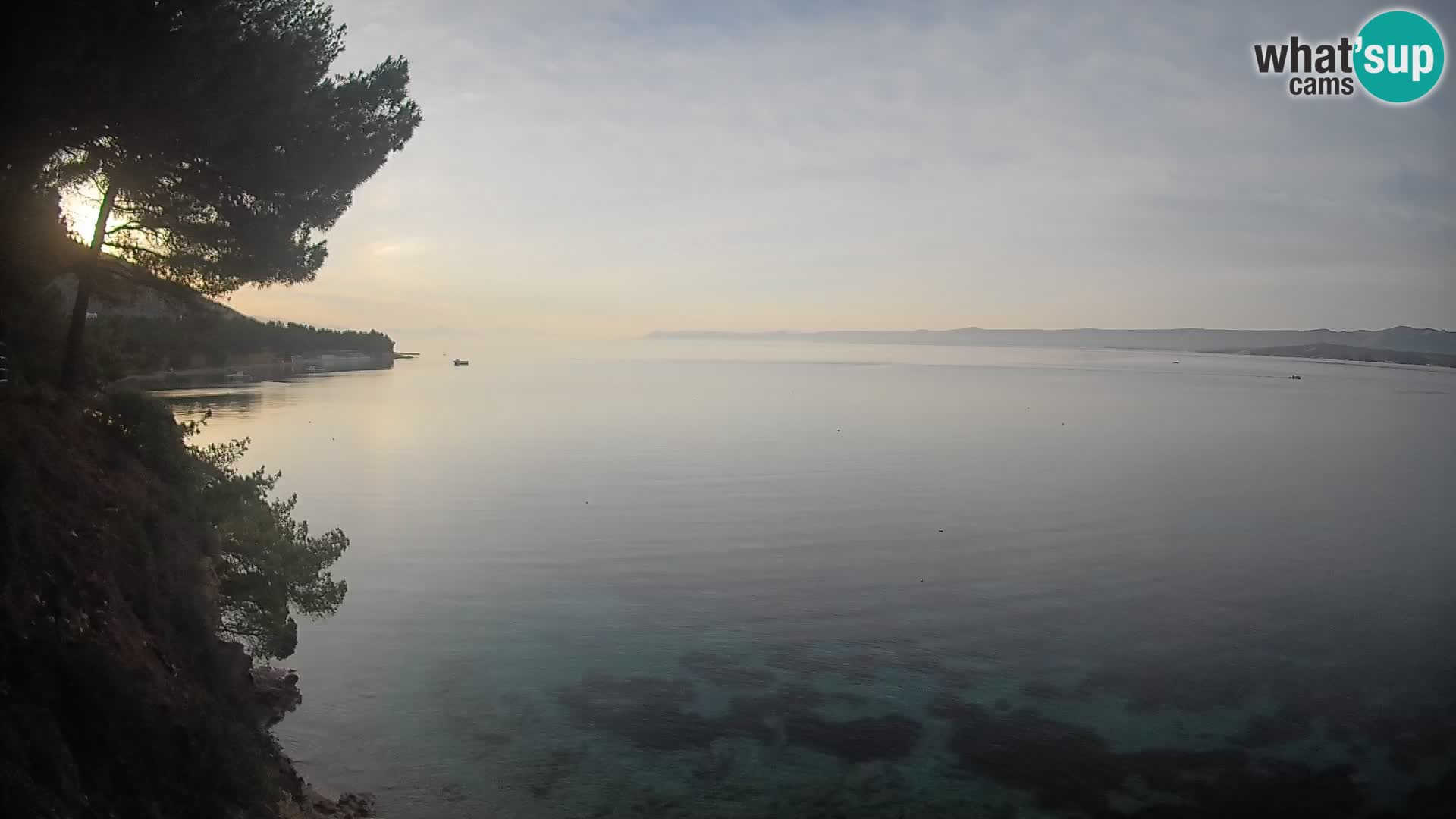 Webcam plage Potočine Bol – Vue en direct sur Borak Beach, île de Brač