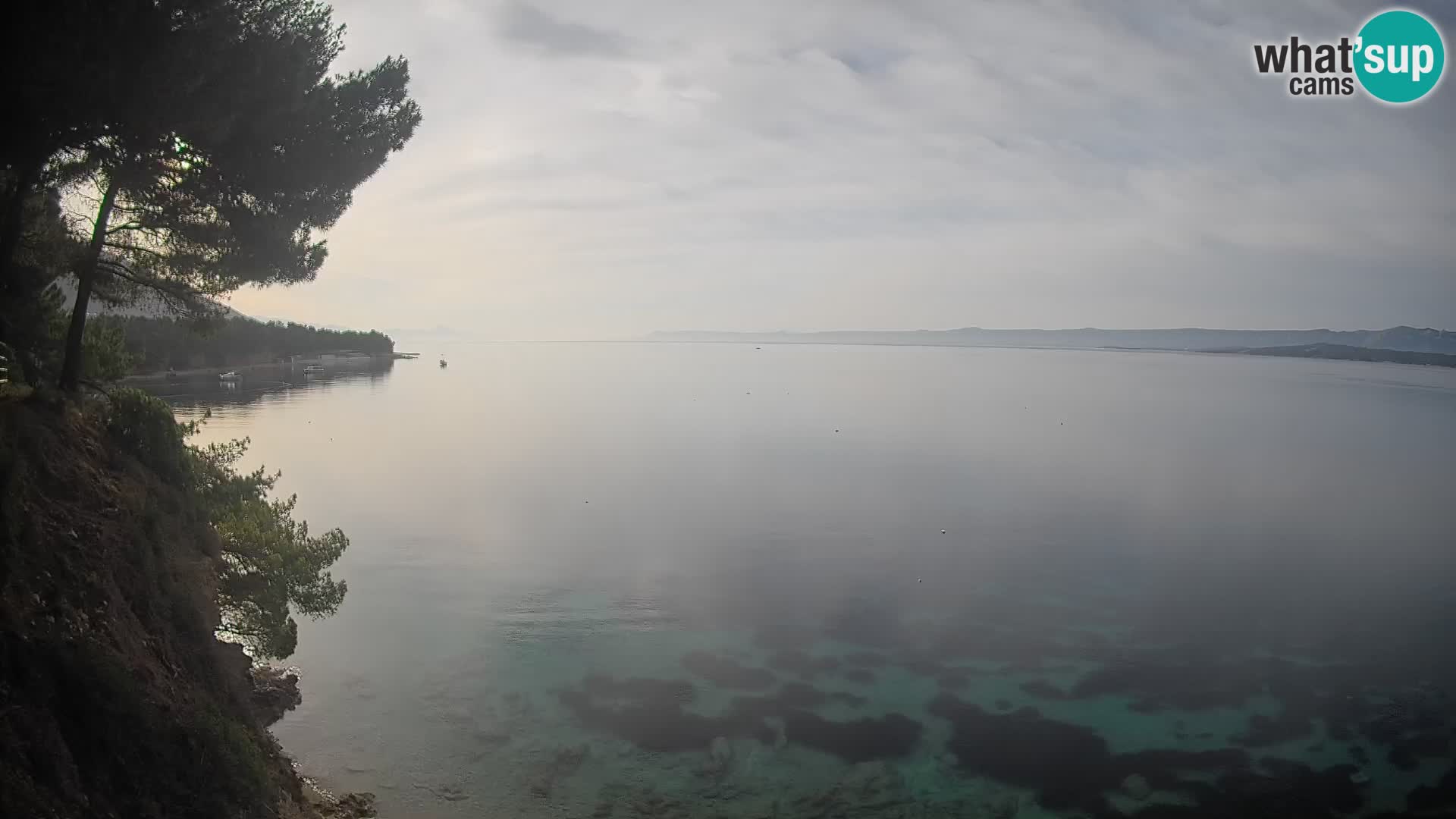 Webcam Strand Potočine Bol – Liveblick auf Borak Beach, Insel Brač
