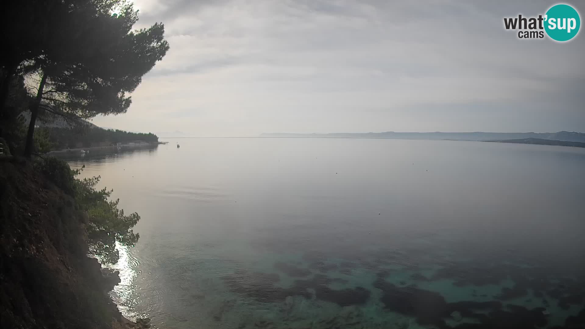 Webcam plage Potočine Bol – Vue en direct sur Borak Beach, île de Brač