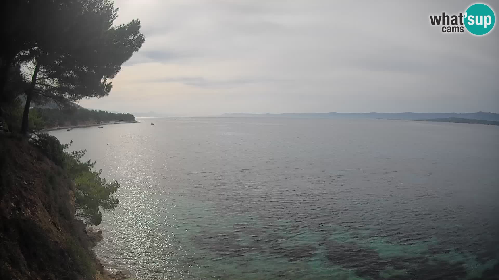 Webcam Strand Potočine Bol – Liveblick auf Borak Beach, Insel Brač