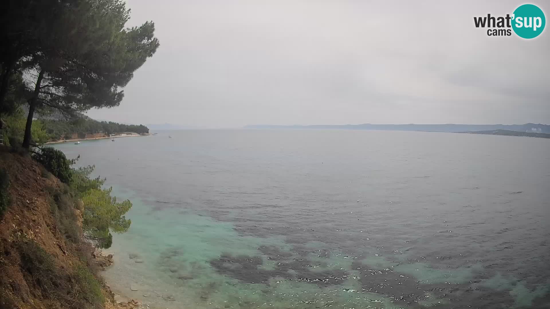 Webcam Potočine Beach Bol – Live View of Borak Beach, Brač Island