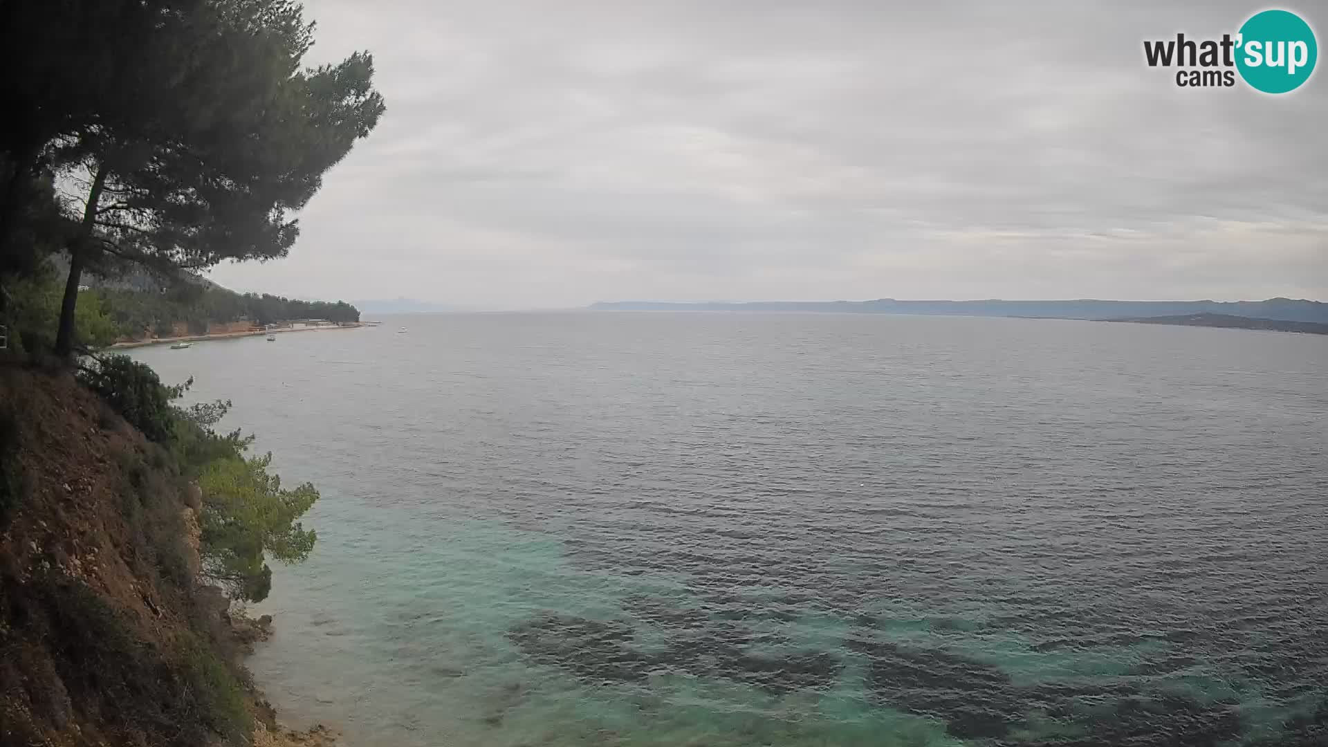 Webcam Potočine Beach Bol – Live View of Borak Beach, Brač Island