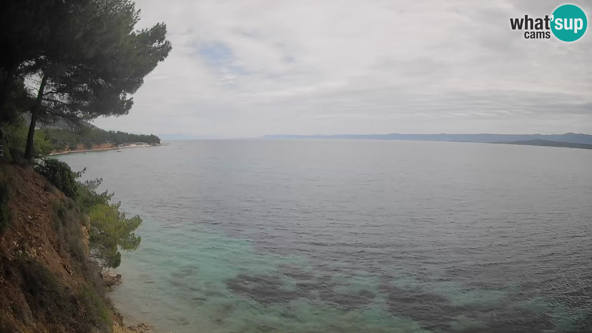 Webcam Potočine Beach Bol – Live View of Borak Beach, Brač Island