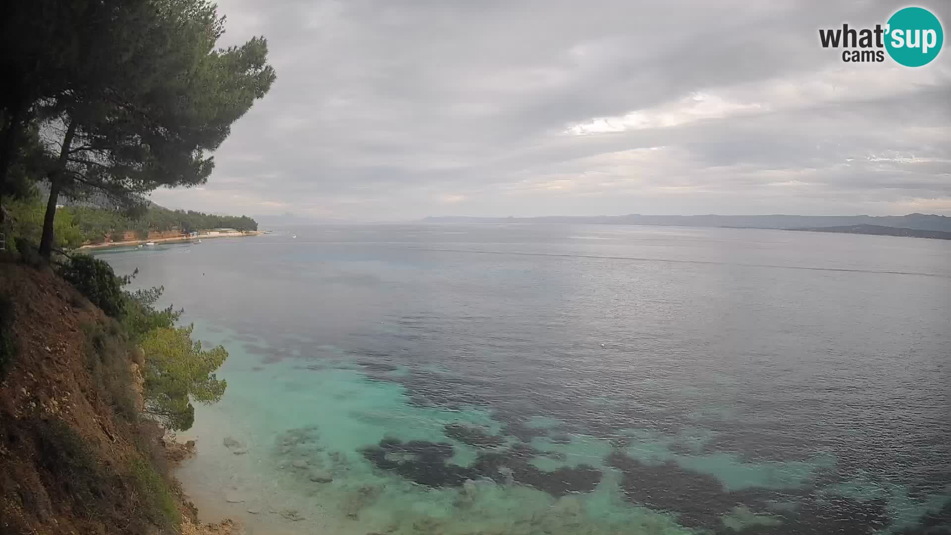 Webcam Strand Potočine Bol – Liveblick auf Borak Beach, Insel Brač