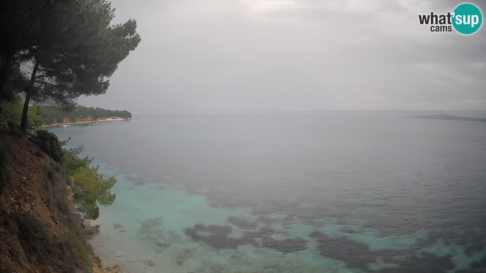 Webcam Strand Potočine Bol – Liveblick auf Borak Beach, Insel Brač