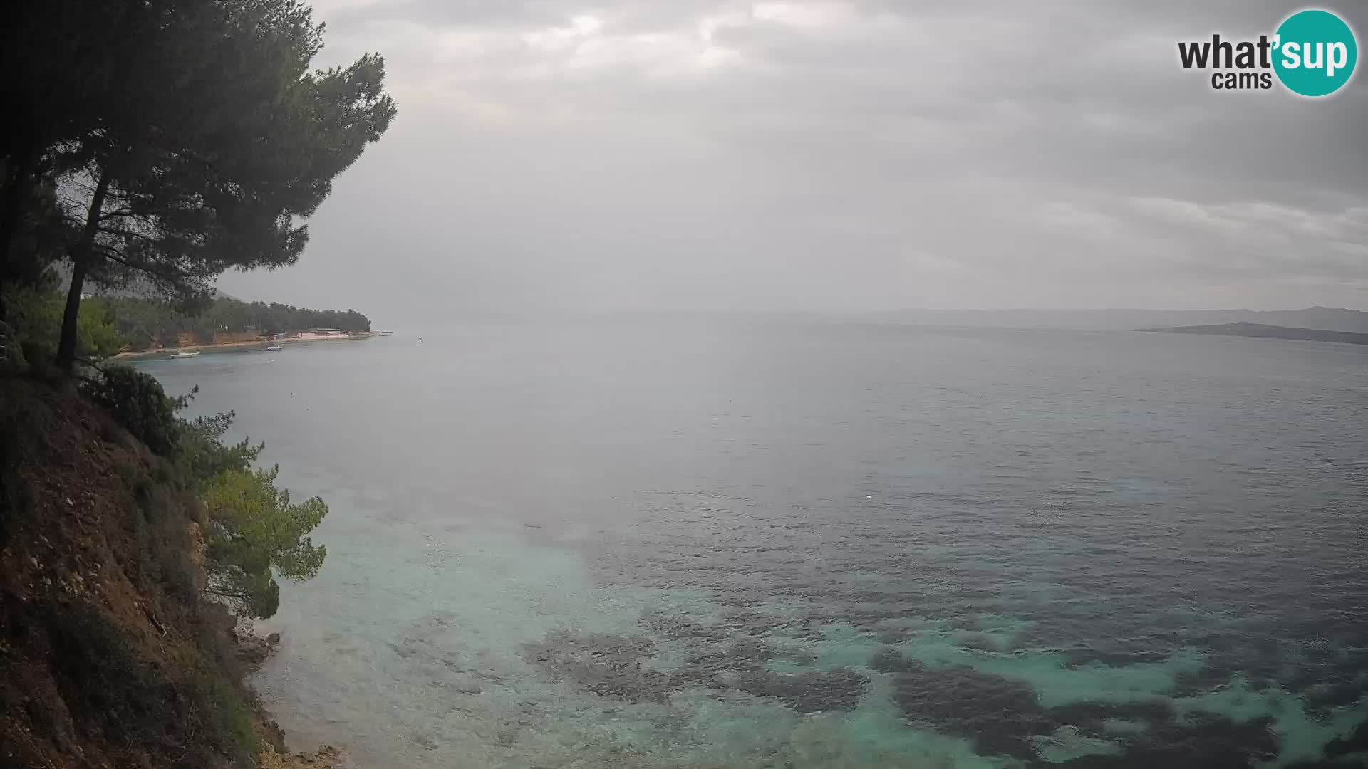 Webcam Playa Potočine Bol – Vista en vivo de Borak Beach, Isla de Brač