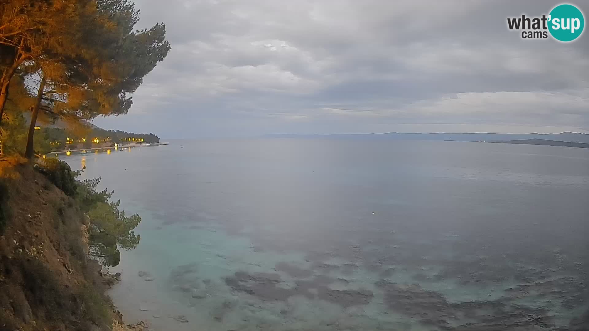 Webcam Potočine Beach Bol – Live View of Borak Beach, Brač Island
