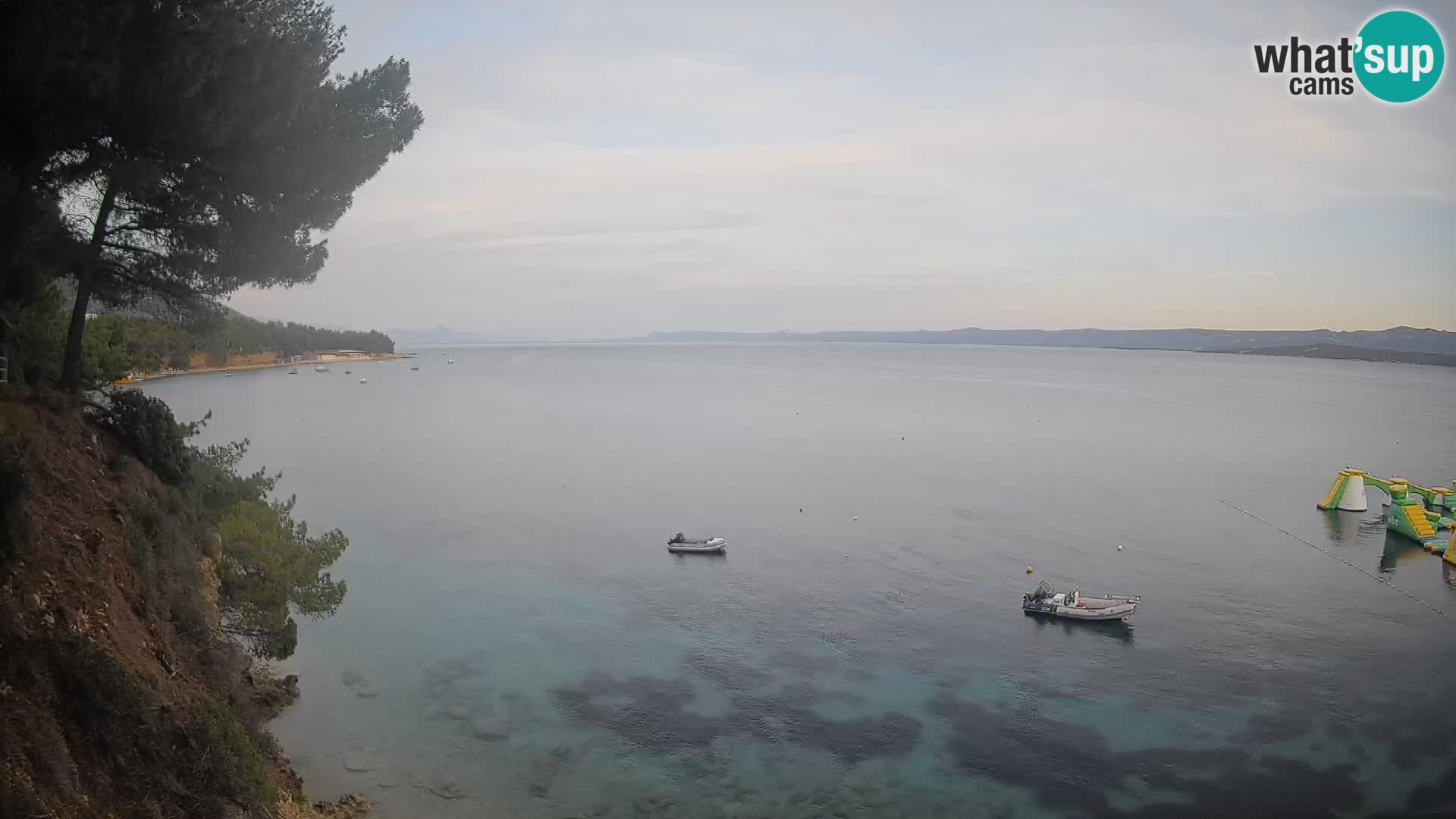 Webcam Potočine Beach Bol – Live View of Borak Beach, Brač Island