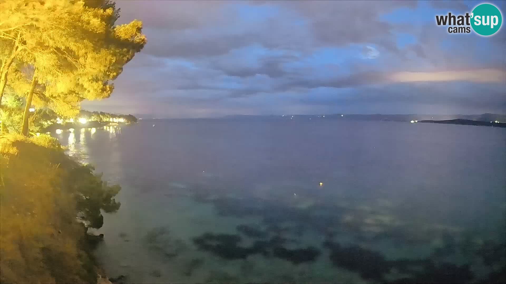 Webcam Strand Potočine Bol – Liveblick auf Borak Beach, Insel Brač