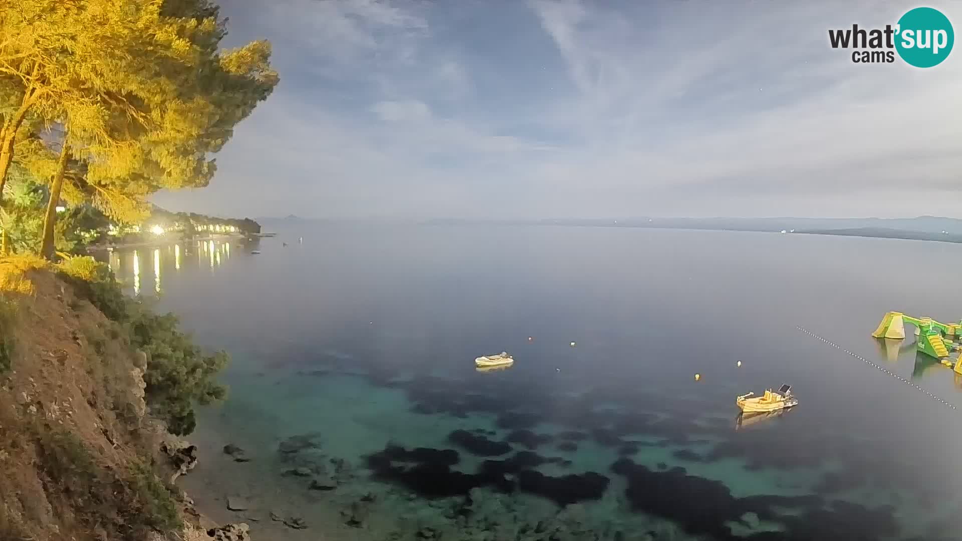 Webcam Strand Potočine Bol – Liveblick auf Borak Beach, Insel Brač
