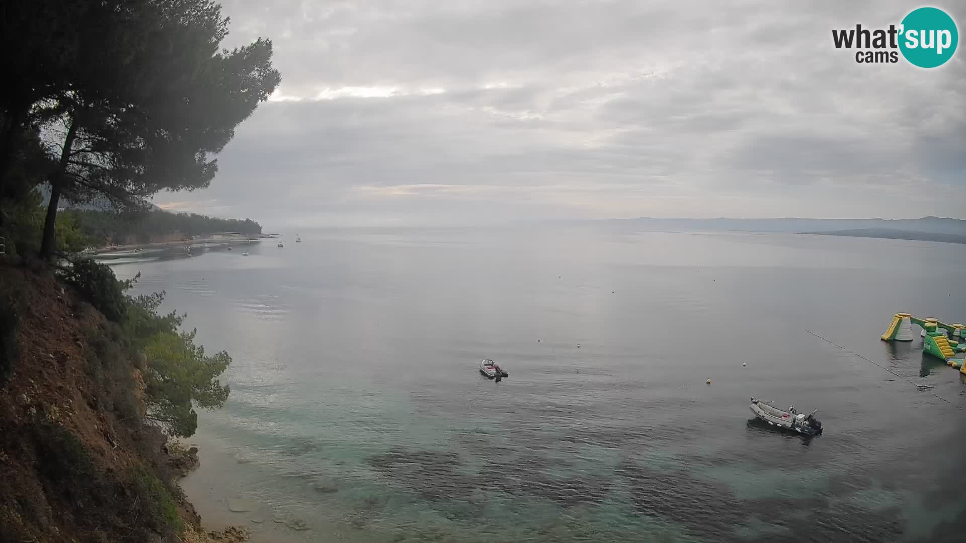 Webcam Playa Potočine Bol – Vista en vivo de Borak Beach, Isla de Brač