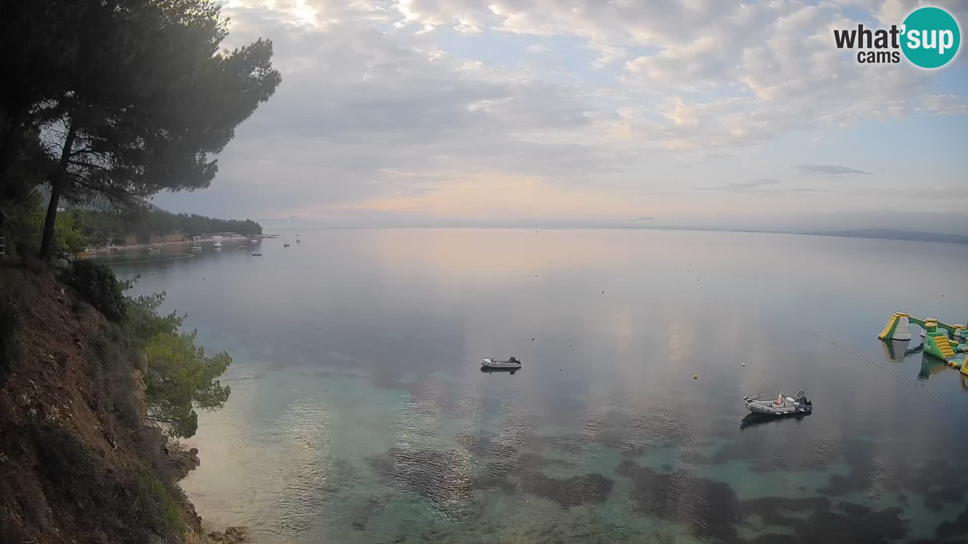 Webcam Strand Potočine Bol – Liveblick auf Borak Beach, Insel Brač