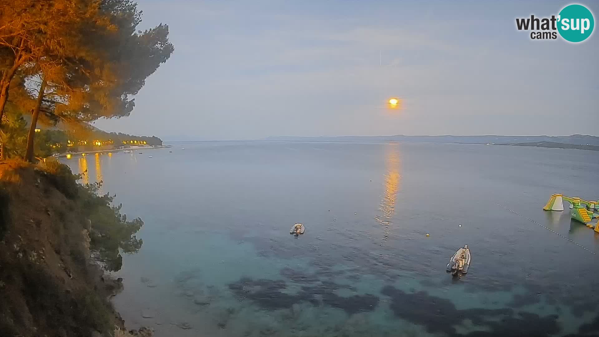 Webcam Potočine Beach Bol – Live View of Borak Beach, Brač Island