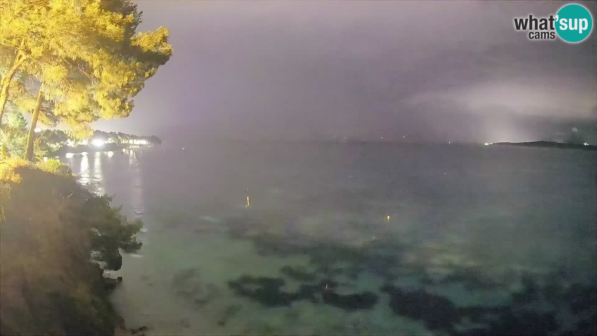 Webcam plage Potočine Bol – Vue en direct sur Borak Beach, île de Brač