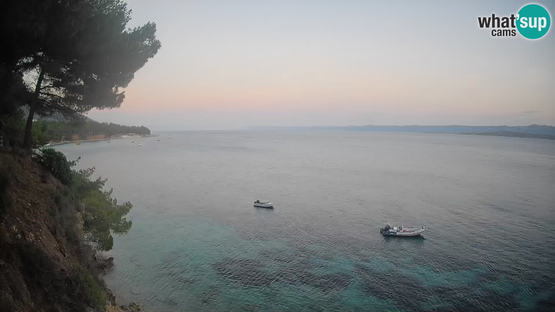 Webcam Strand Potočine Bol – Liveblick auf Borak Beach, Insel Brač