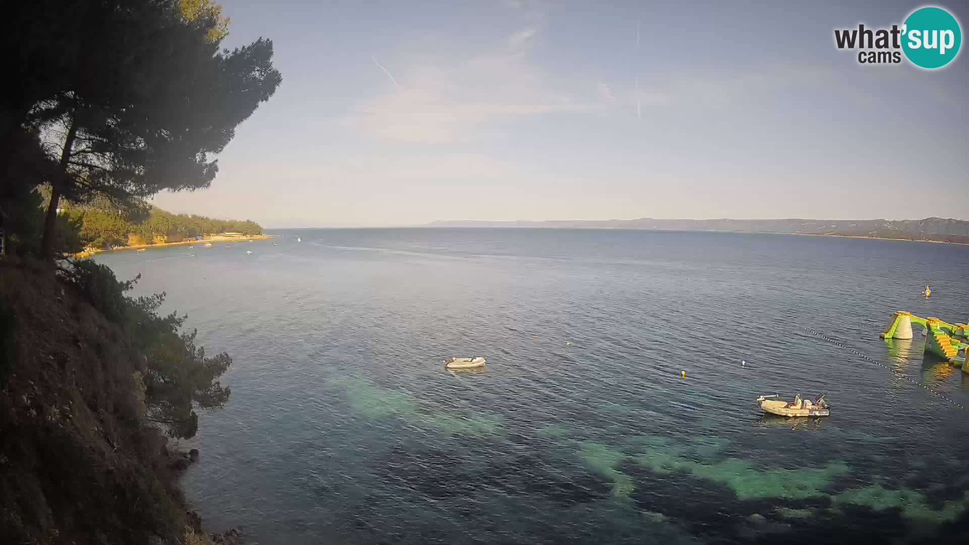 Webcam Potočine Beach Bol – Live View of Borak Beach, Brač Island