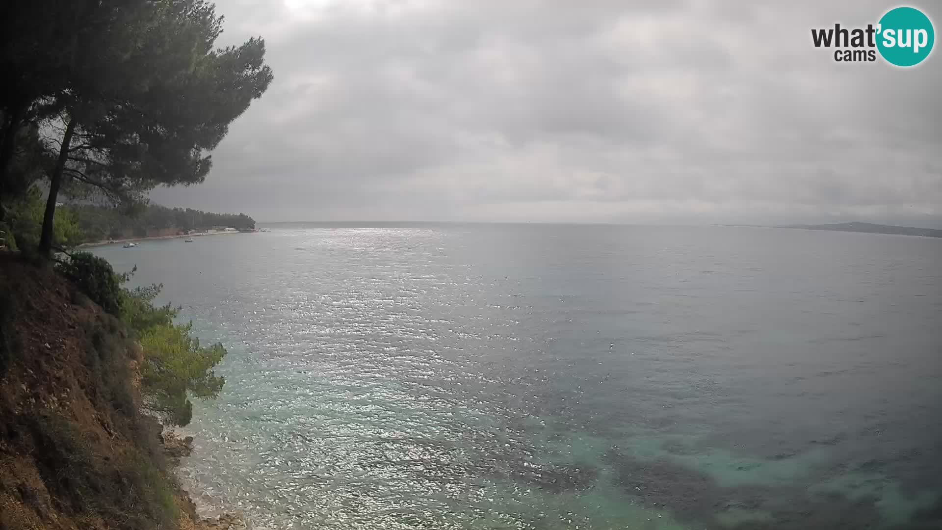 Webcam Strand Potočine Bol – Liveblick auf Borak Beach, Insel Brač