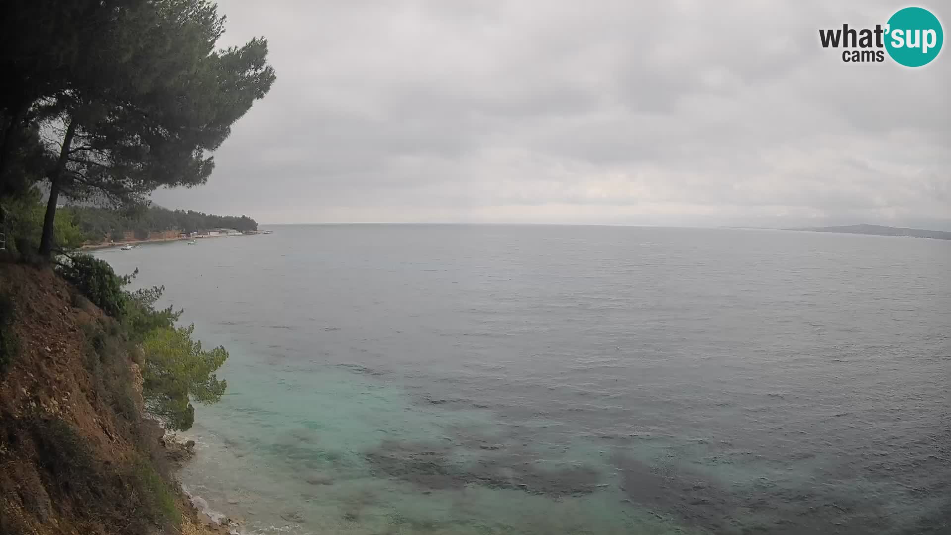 Webcam Potočine Beach Bol – Live View of Borak Beach, Brač Island