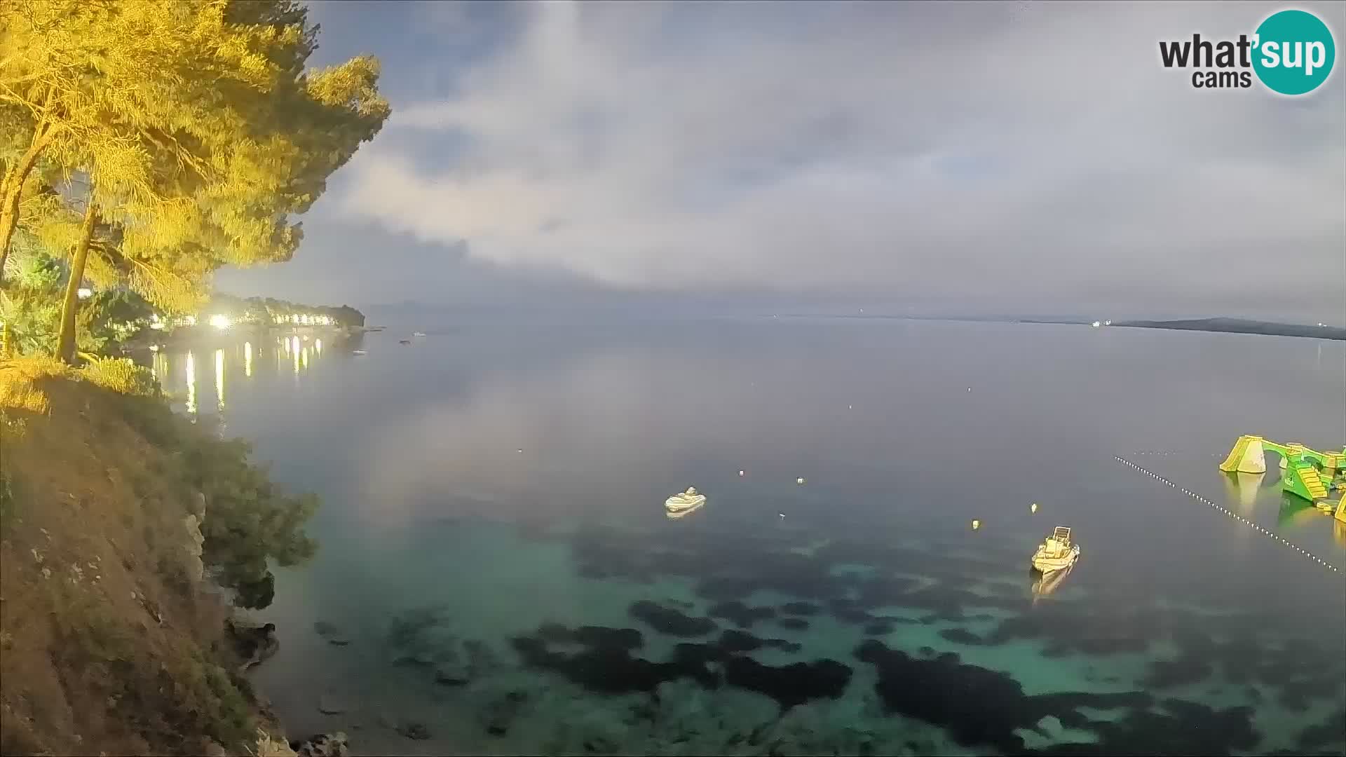 Webcam Strand Potočine Bol – Liveblick auf Borak Beach, Insel Brač
