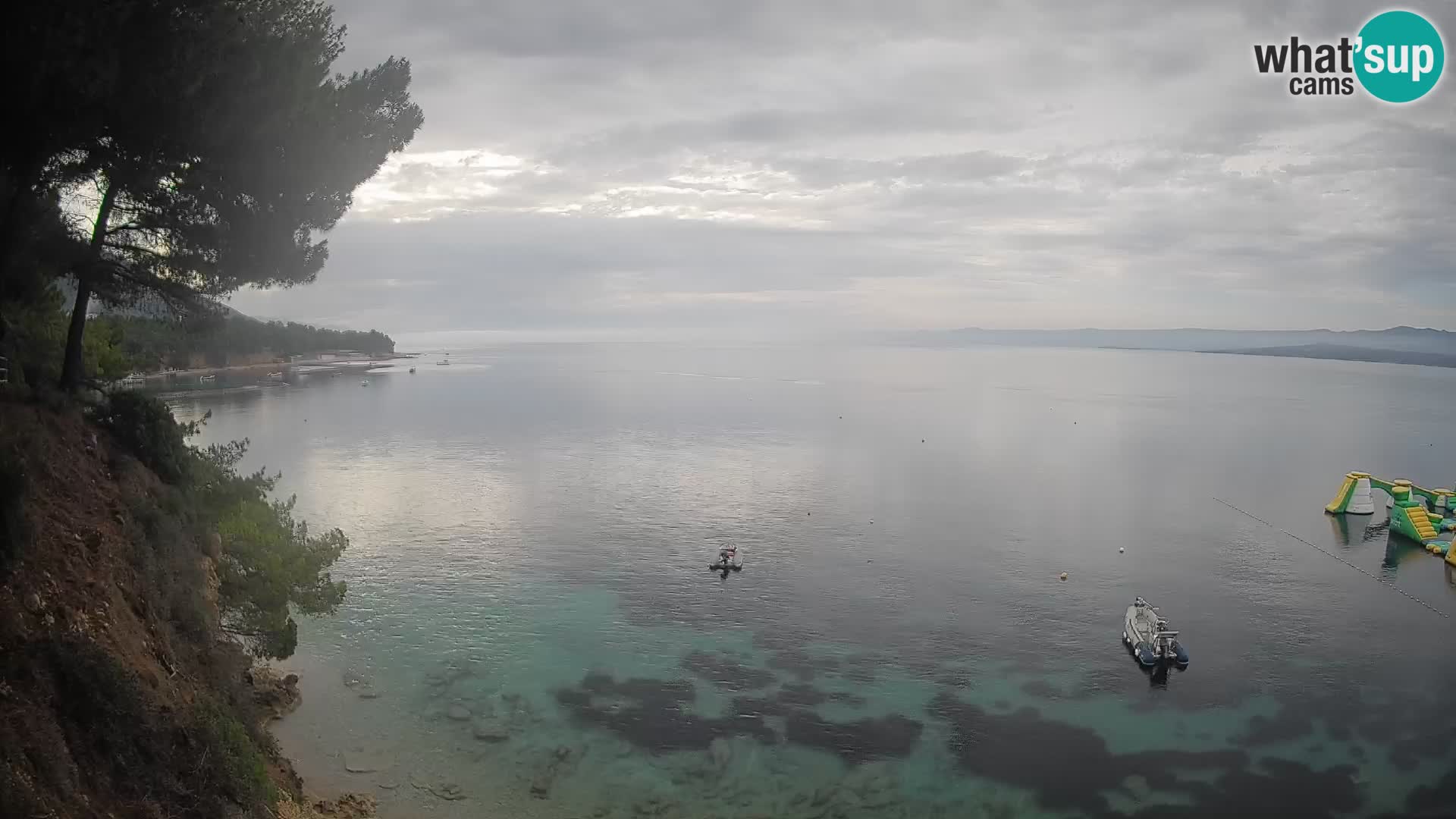 Webcam Strand Potočine Bol – Liveblick auf Borak Beach, Insel Brač