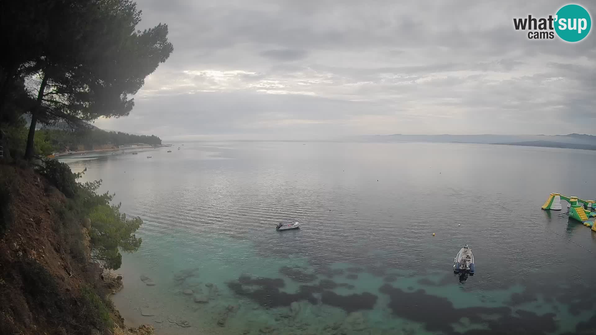 Webcam Potočine Beach Bol – Live View of Borak Beach, Brač Island