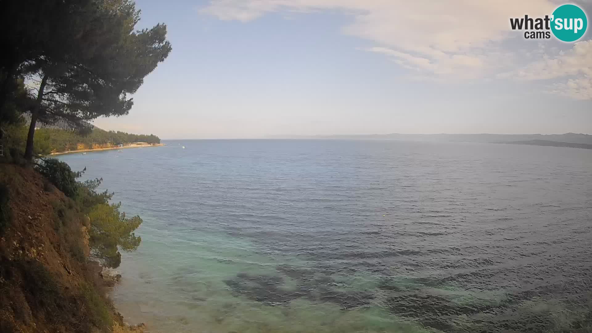 Webcam Potočine Beach Bol – Live View of Borak Beach, Brač Island