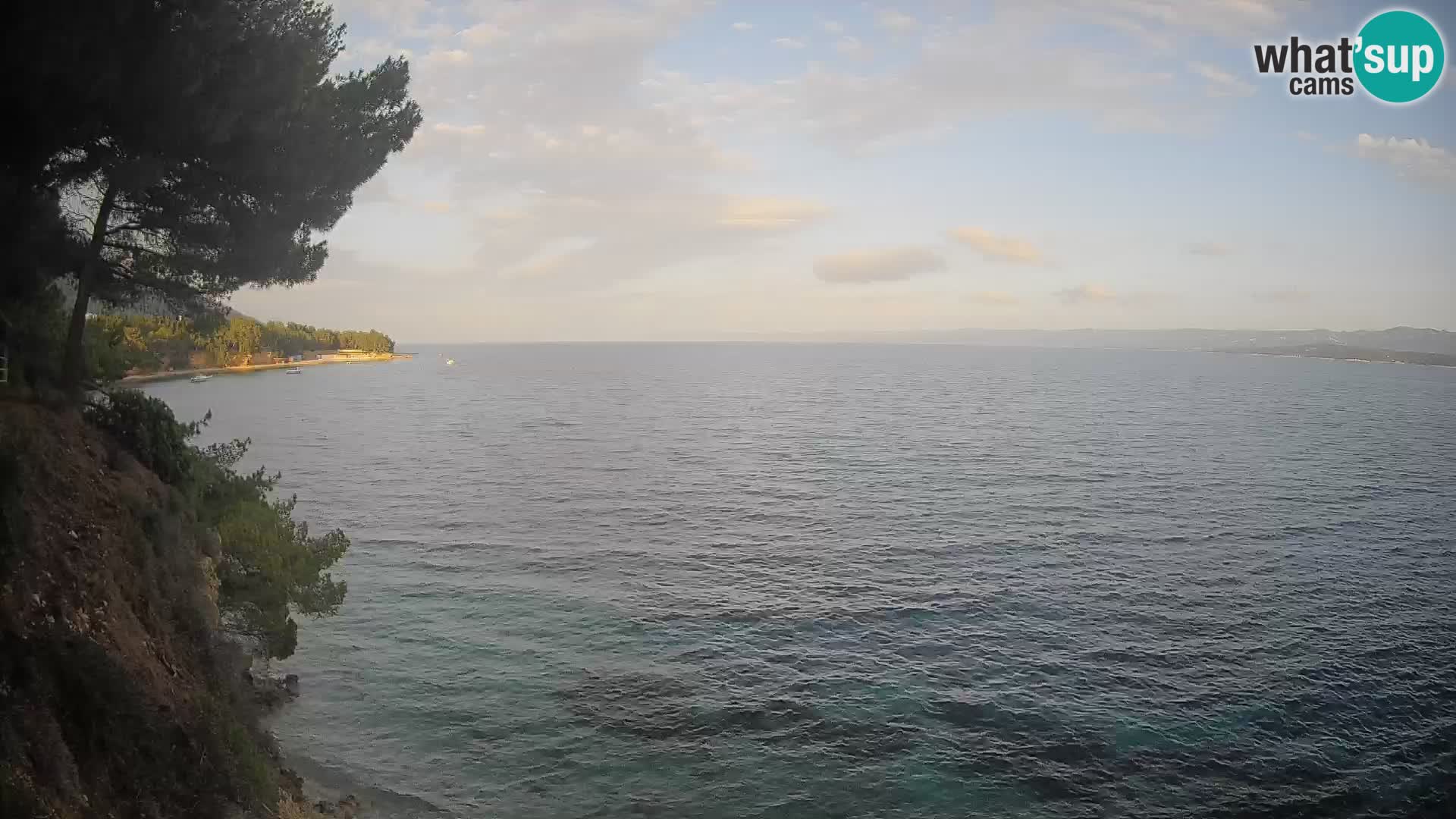 Webcam Potočine Beach Bol – Live View of Borak Beach, Brač Island