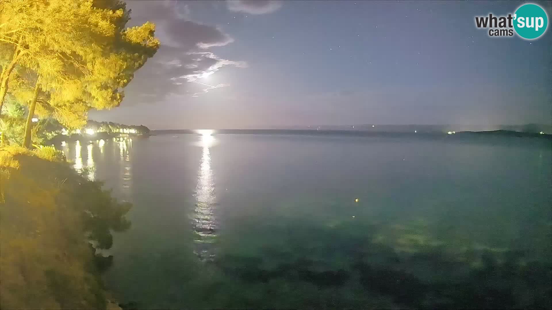 Webcam Potočine Beach Bol – Live View of Borak Beach, Brač Island