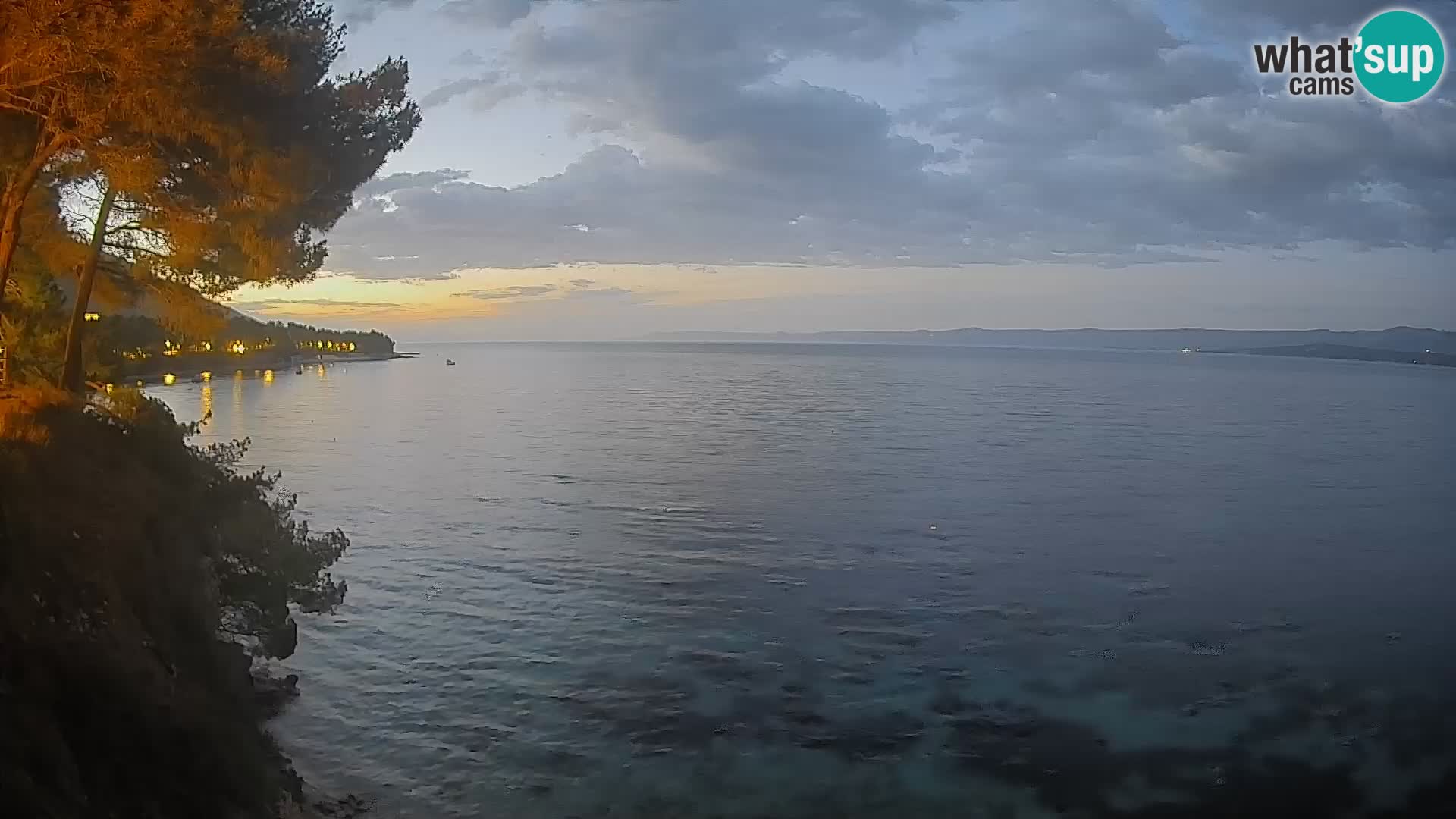Webcam Potočine Beach Bol – Live View of Borak Beach, Brač Island