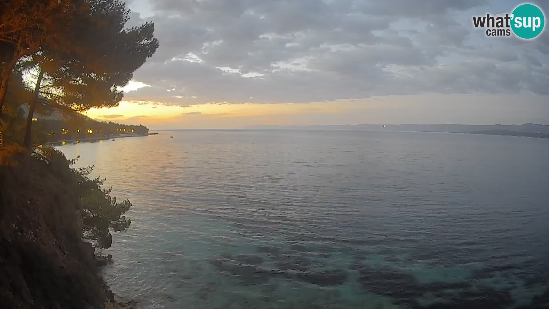 Webcam Strand Potočine Bol – Liveblick auf Borak Beach, Insel Brač