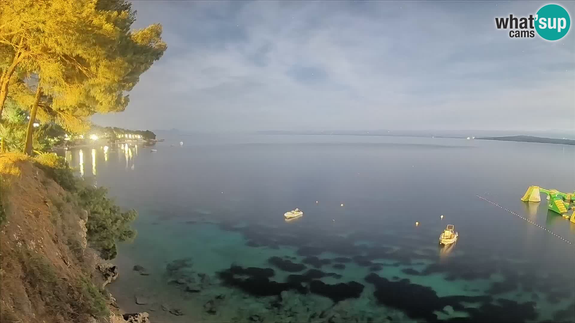 Webcam Strand Potočine Bol – Liveblick auf Borak Beach, Insel Brač