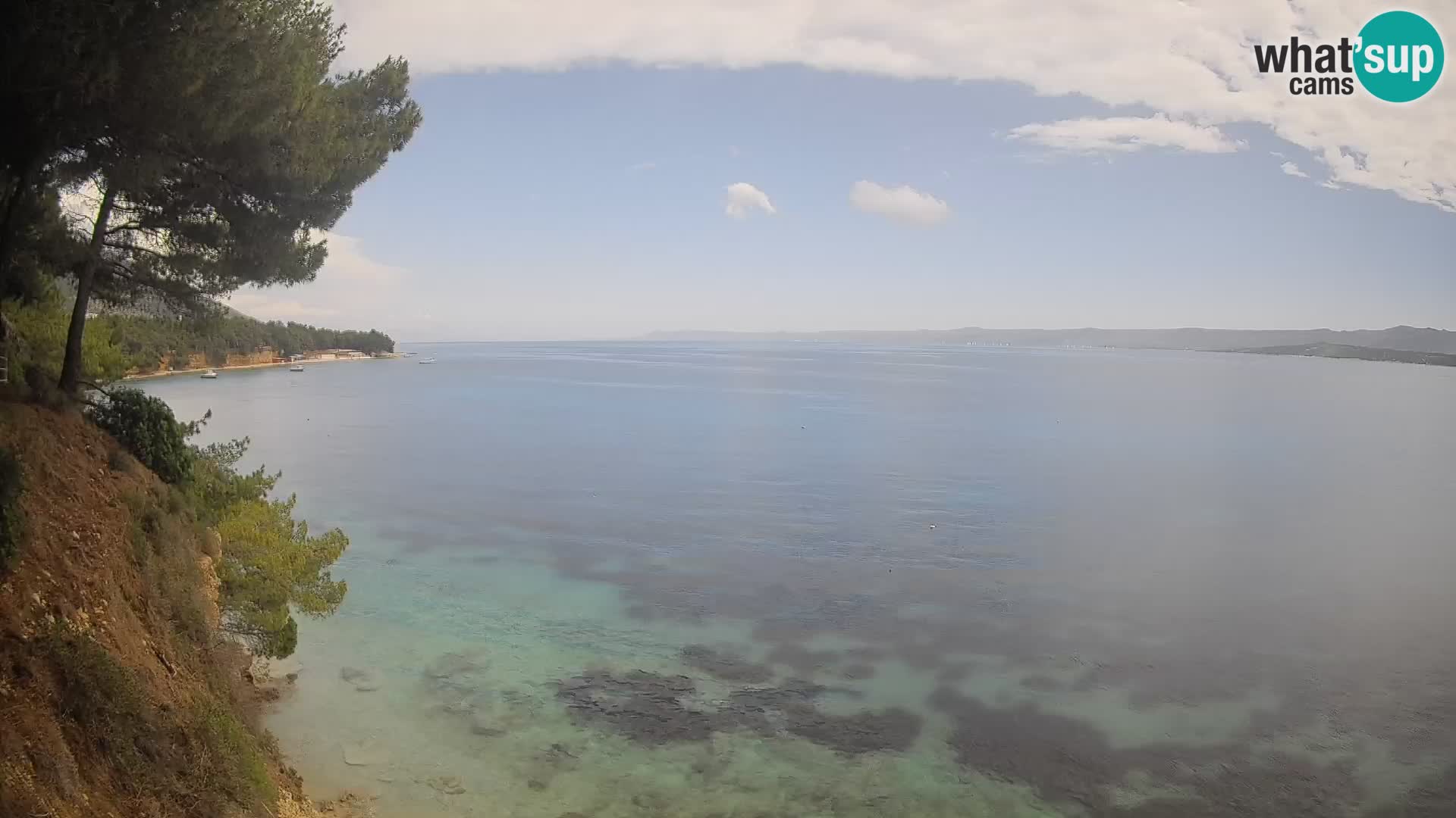 Webcam Potočine Beach Bol – Live View of Borak Beach, Brač Island