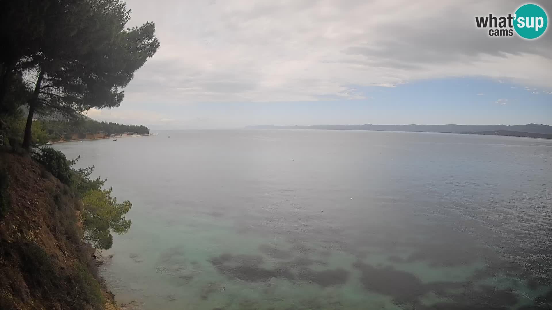 Webcam Potočine Beach Bol – Live View of Borak Beach, Brač Island