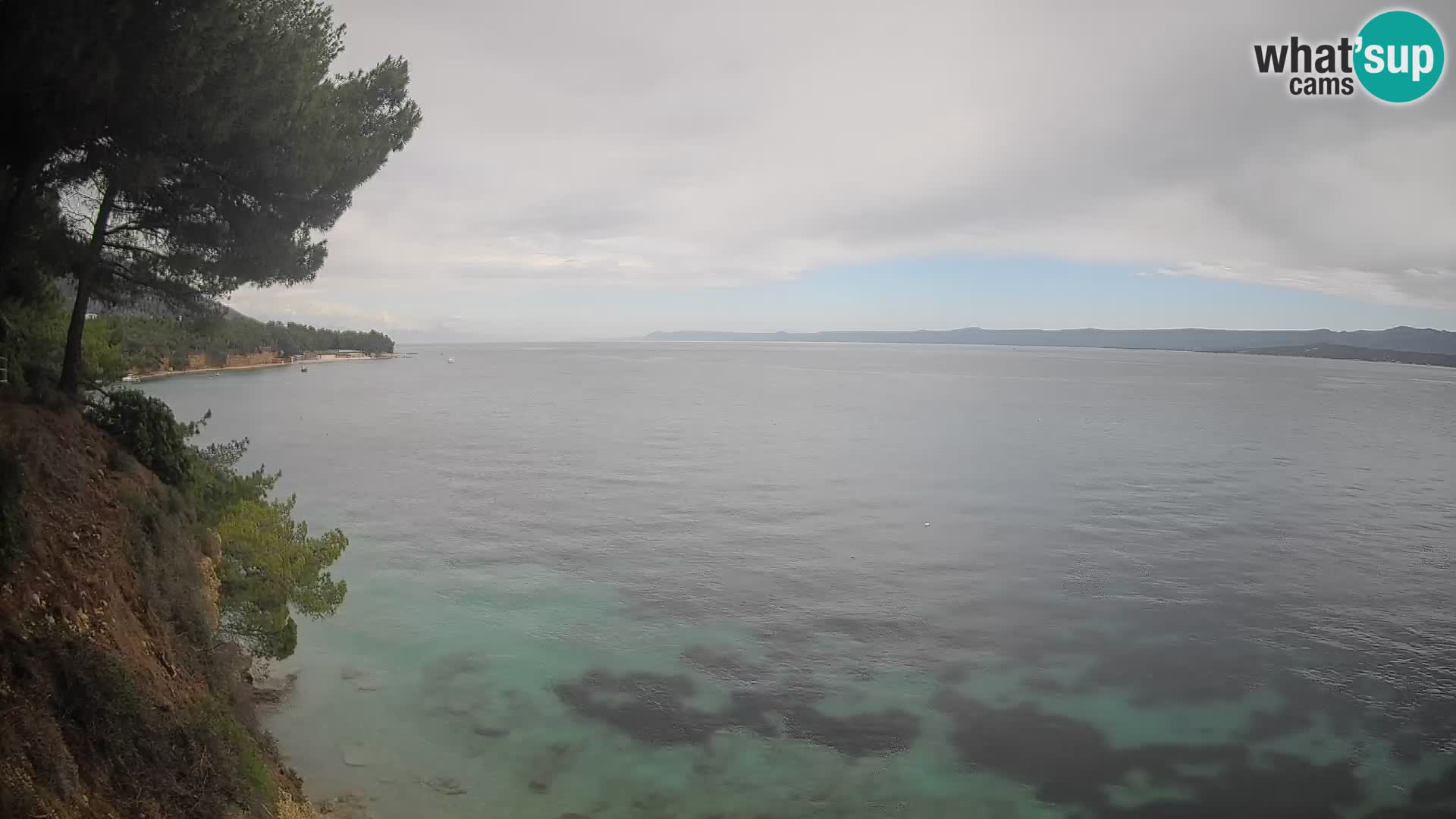 Webcam Potočine Beach Bol – Live View of Borak Beach, Brač Island