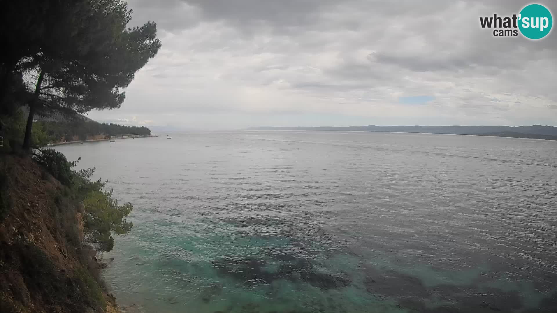 Webcam Potočine Beach Bol – Live View of Borak Beach, Brač Island