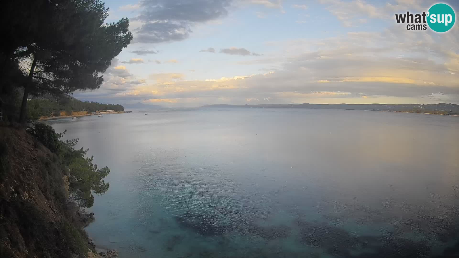 Web kamera Potočine Bol – Pogled uživo na plažu Borak, otok Brač