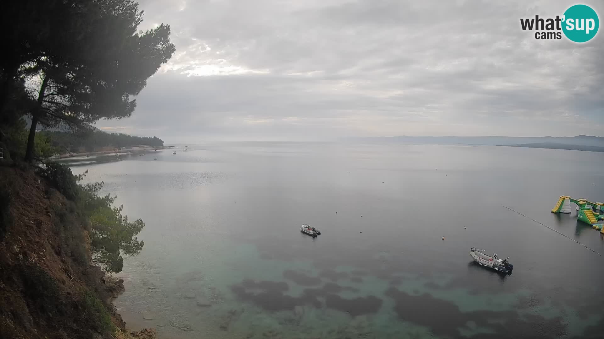 Webcam Potočine Beach Bol – Live View of Borak Beach, Brač Island