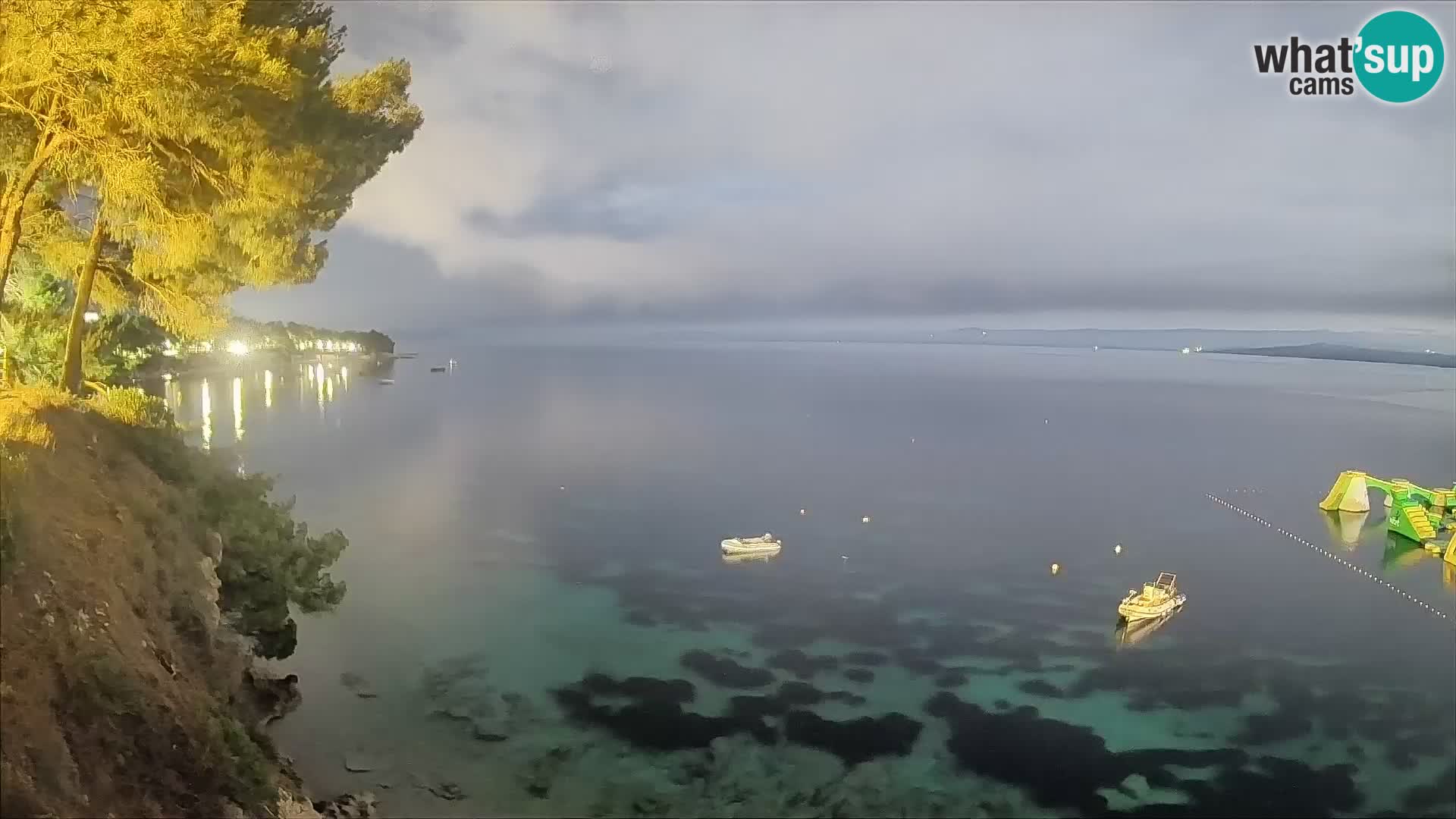 Webcam Playa Potočine Bol – Vista en vivo de Borak Beach, Isla de Brač