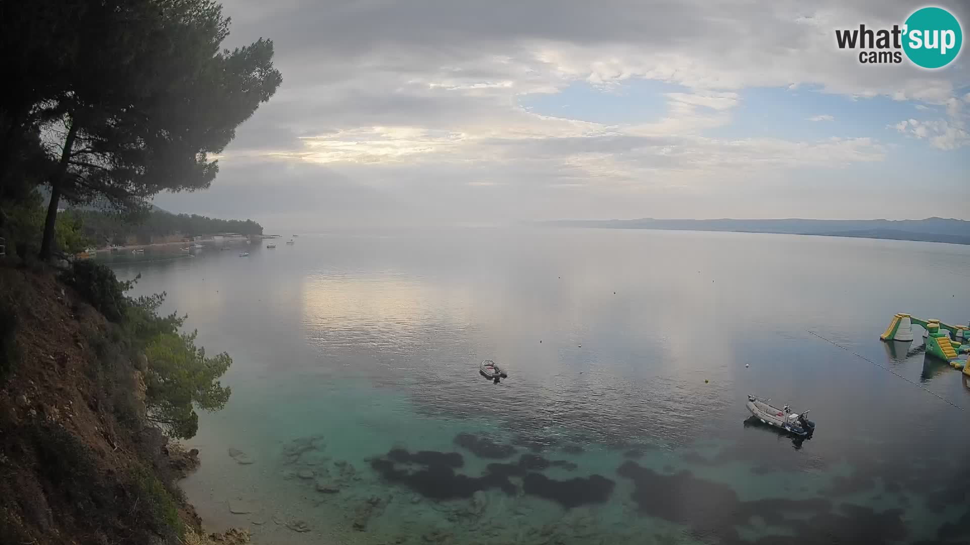 Webcam Strand Potočine Bol – Liveblick auf Borak Beach, Insel Brač