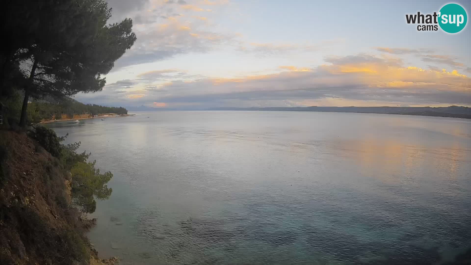 Webcam Playa Potočine Bol – Vista en vivo de Borak Beach, Isla de Brač